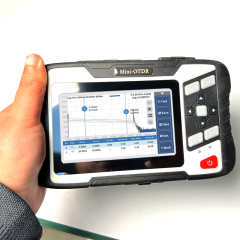 FC1500 Fiber and Copper Tester, Integrated in OTDR, OPM, OLS, VFL, Event Map and RJ45 Cable Testing
