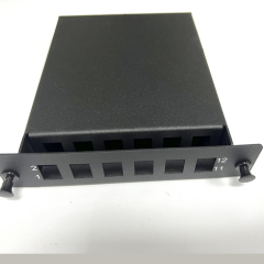 12 Fiber MPO Breakout Cassette for MPO to LC Cable