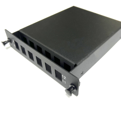 12 Fiber MPO Breakout Cassette for MPO to LC Cable