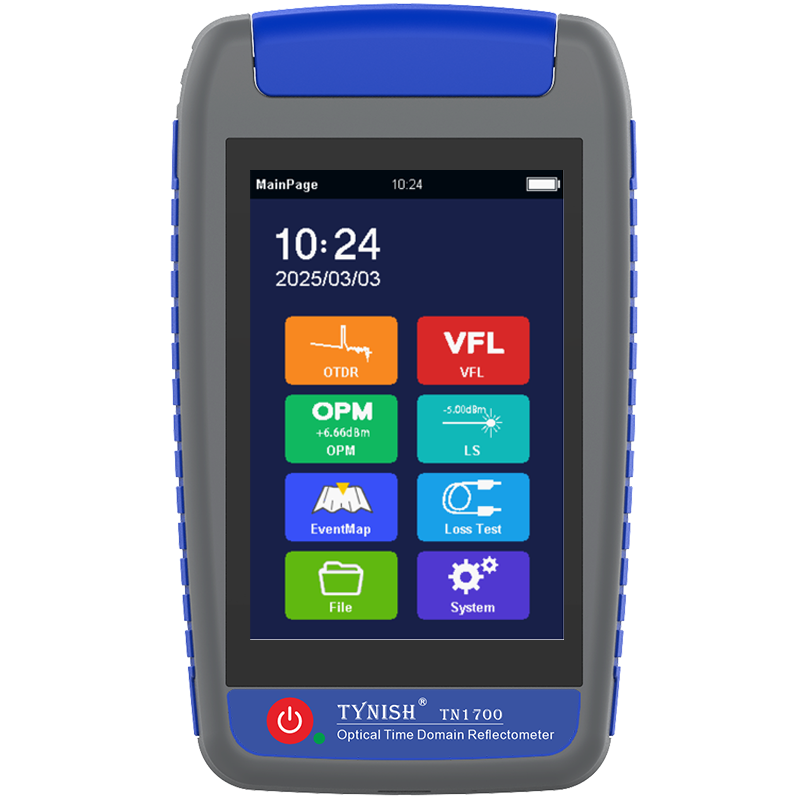 TN1700 Micro OTDR Optical Time Domain Reflectometer with Event Map Optical Power Meter OPM Light Source OLS Visual Fault Locator VFL Loss Test SC Connector