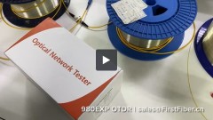 980EXP OTDR Reflectometer with Multi Functions OPM OLS VFL Auto Event Map RJ45 Cable Tester Expert Testing SC FC Connectors