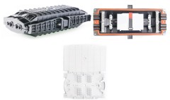 FOSCIC8 Inline Type Fiber Optic Splice Closure (FOSC)