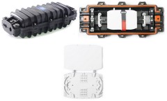 FOSCIE6 Inline Type Fiber Optic Splice Closure (FOSC)