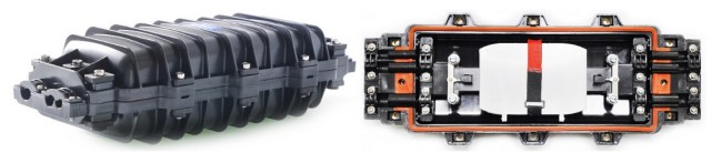 FOSCIO6 Inline Type Fiber Optic Splice Closure (FOSC)