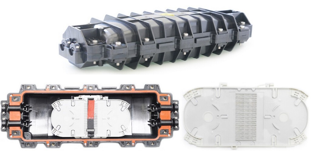 FOSCIQ4 Inline Type Fiber Optic Splice Closure (FOSC)