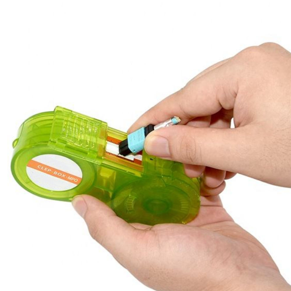 MPO Cassette for MPO Connector Cleaning w/o PINs