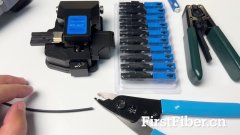 Optical Fiber SC UPC Fast Connector Quick Connect Cold Connection Field Assembly Single Mode