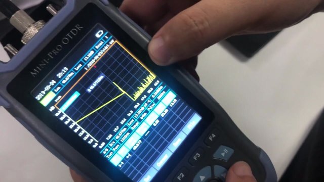 FF-980REV mini pro OTDR Reflectometer 9 functions in 1 device OPM OLS VFL Event Map RJ45 Ethernet Cable Sequence Distance Tracker