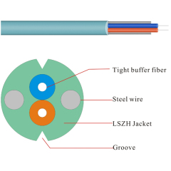 FTTH Round Drop Cable 3mm
