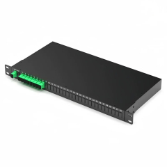 Rack Mounted PLC Splitter 1 U hight 19 inch 8 channels 16 channels 32 Channels Optional