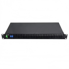 Rack Mounted PLC Splitter 1 U hight 19 inch 8 channels 16 channels 32 Channels Optional
