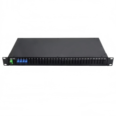 Rack Mounted PLC Splitter 1 U hight 19 inch 8 channels 16 channels 32 Channels Optional