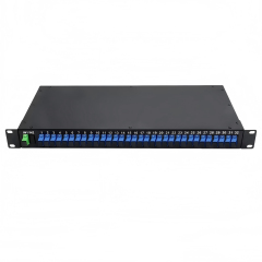 Rack Mounted PLC Splitter 1 U hight 19 inch 8 channels 16 channels 32 Channels Optional