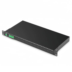 Rack Mounted PLC Splitter 1 U hight 19 inch 8 channels 16 channels 32 Channels Optional
