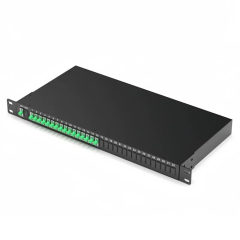 Rack Mounted PLC Splitter 1 U hight 19 inch 8 channels 16 channels 32 Channels Optional