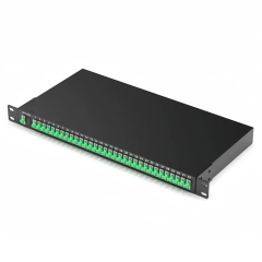 Rack Mounted PLC Splitter 1 U hight 19 inch 8 channels 16 channels 32 Channels Optional