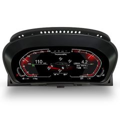 12.3 Inch Car Digital Dashboard Instrument Cluster for BMW X5 E70 2007-2013 Digital Speedometer Replacement with HUD Screen 1080P (for X5 E70）