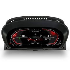 12.3 Inch Car Digital Dashboard Instrument Cluster for BMW X6 E71 E72 2007-2013 LCD Instrument Dashboard Speedometer Screen 1080P (for X6 E71 E72）