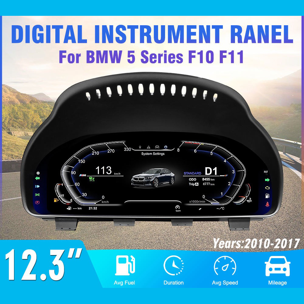 Car Digital Instrument for BMW 5 Series GTF07 F10 F11 F18 6 Series F06 F12 F13 7 Series F01 F02 F03 X3 F25 X4 F26 X5 F15 X6 F16