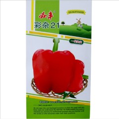 Red bell sweet pepper seeds 5gram