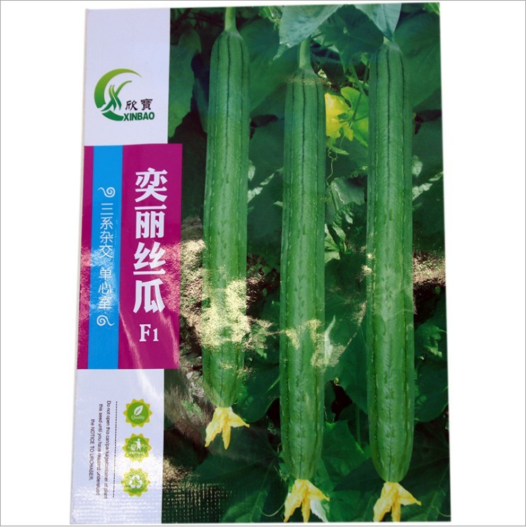 heat and cold resistant loofah seeds 40 seeds