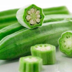 cowhorn okra seeds 80 seeds/bags for sales