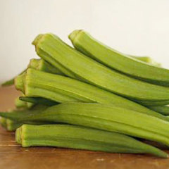 green okra seeds 10gram/bags for planting