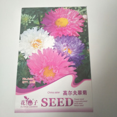 China aster seeds 50 seeds/bags