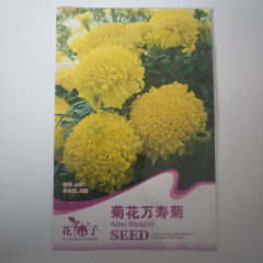 Aztec marigold seeds 30 seeds/bags