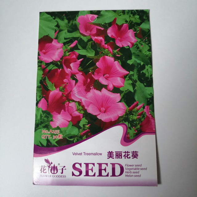 tree mallow seeds 30 seeds/bags