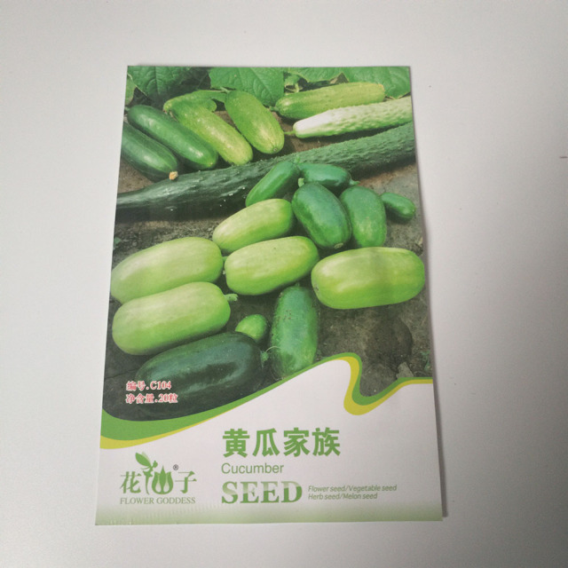 Mix cucumber seeds 20 seeds/bags