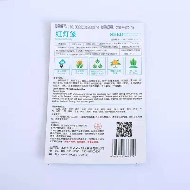 groundcherry seeds 50 seeds/bags