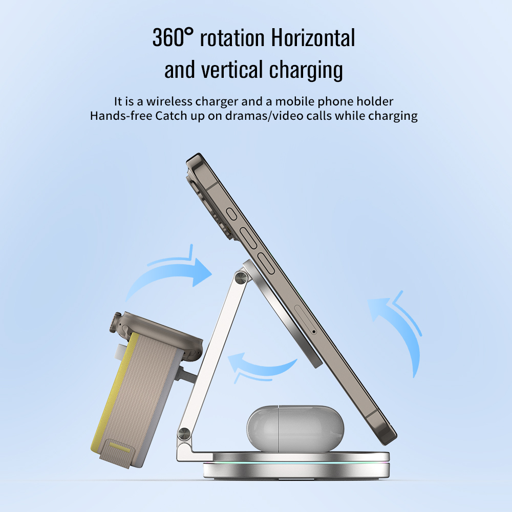 New form 3-in-1 Ecological Charging Station