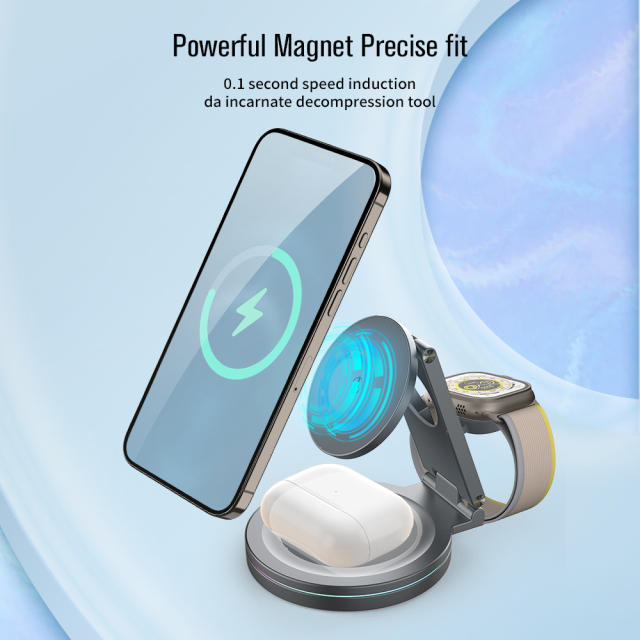 New form 3-in-1 Ecological Charging Station