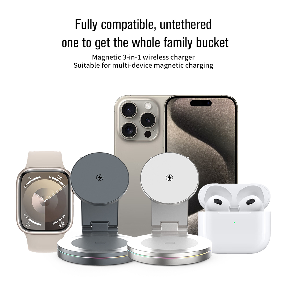 New form 3-in-1 Ecological Charging Station