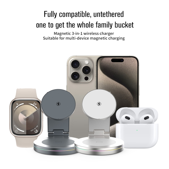 New form 3-in-1 Ecological Charging Station