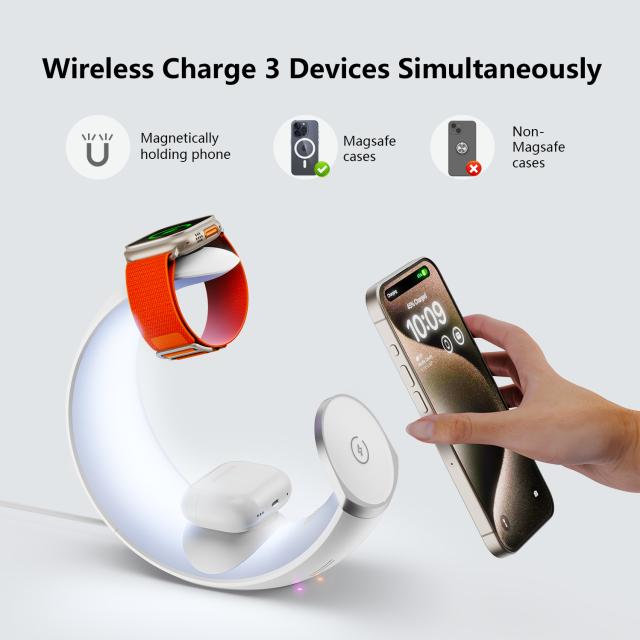 3-in-1 magnetic charger