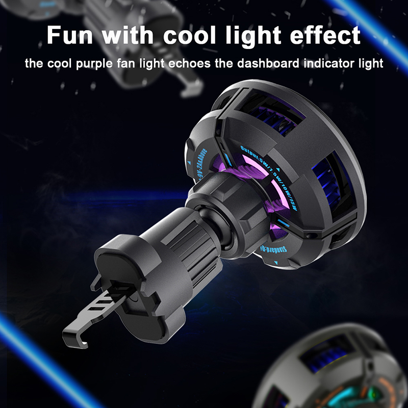 Magnetic Cooling Wireless Car Charger