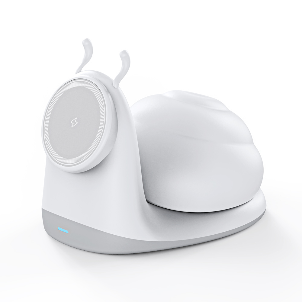 Magnetic Magnetic wireless charging stand with Atmosphere light