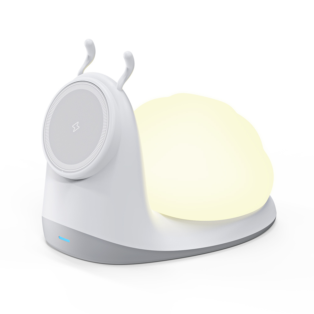 Magnetic Magnetic wireless charging stand with Atmosphere light