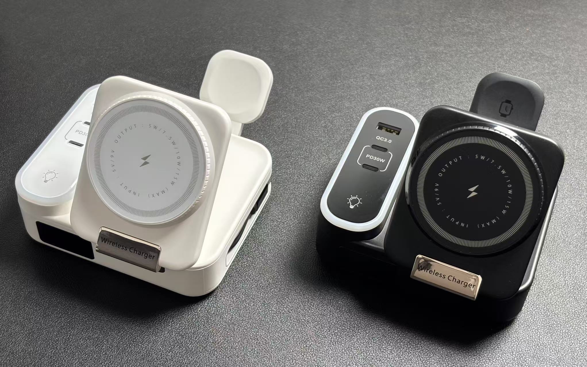 NEW Multi-Functional Magsafe Wireless Charger with Retractable Hidden Cable