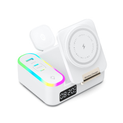 NEW Multi-Functional Magsafe Wireless Charger with Retractable Hidden Cable