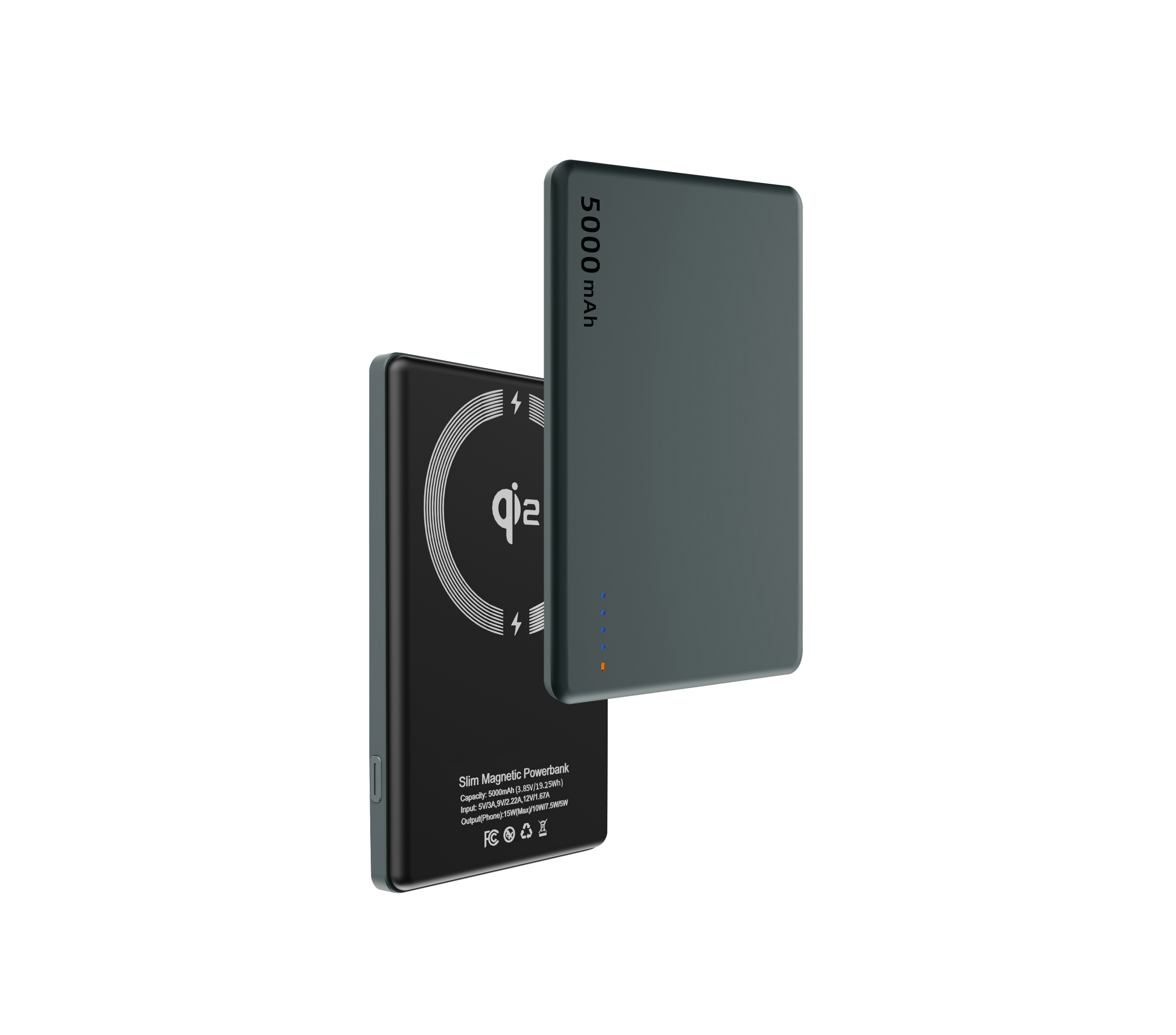 QI 2.0 Magnetic Power Wireless mobile power supply