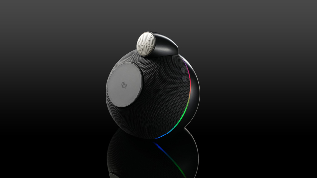 Qi 2.2 25W 3 in 1 wireless charger with bluetooth speaker