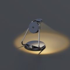 Qi2.2-25W Semiconductor Cooling Wireless Charger with Smart Display