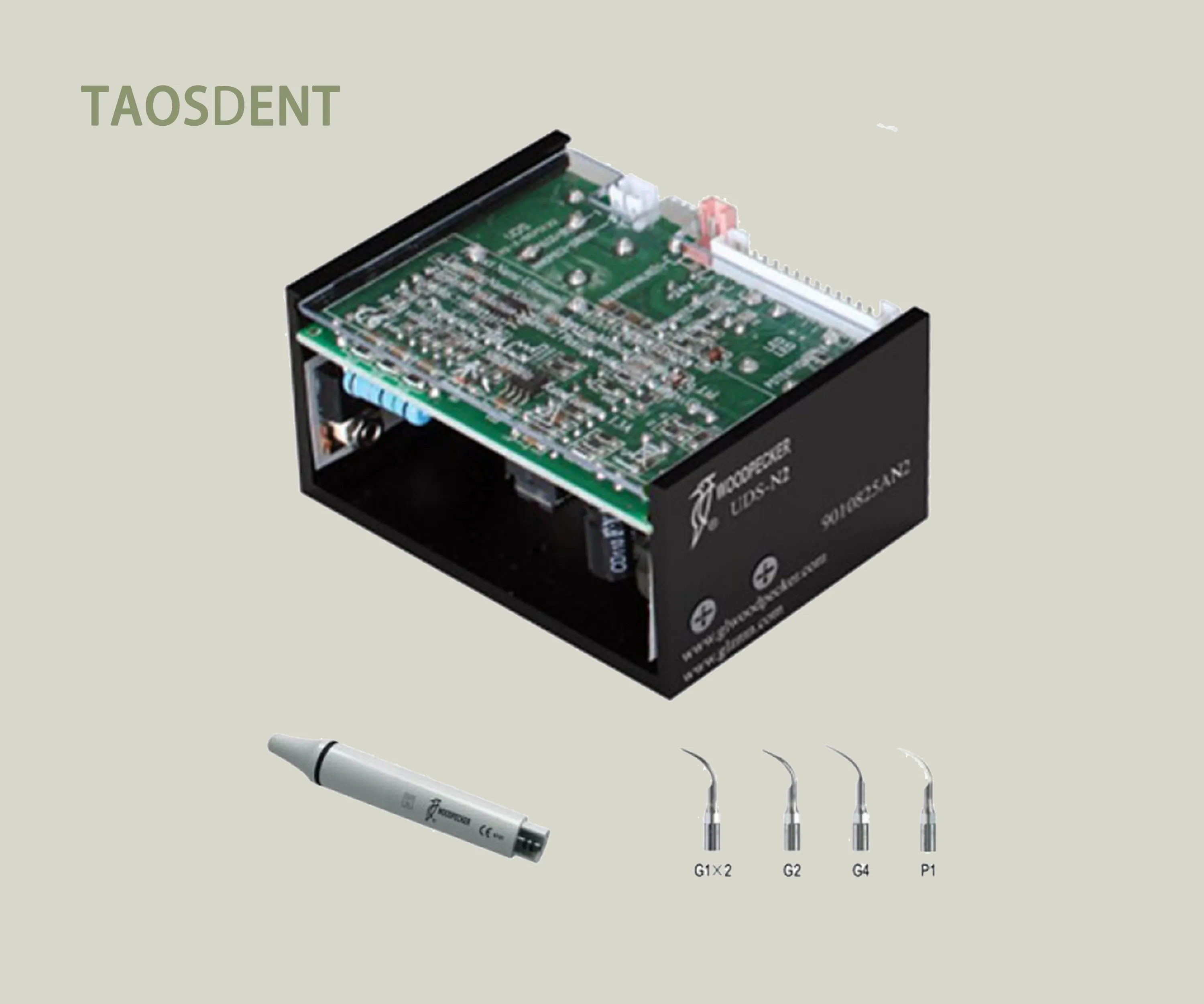 Built in oral cleaning machine with LED light