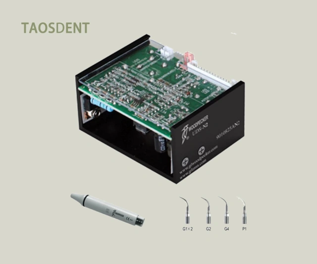 Built in oral cleaning machine with LED light