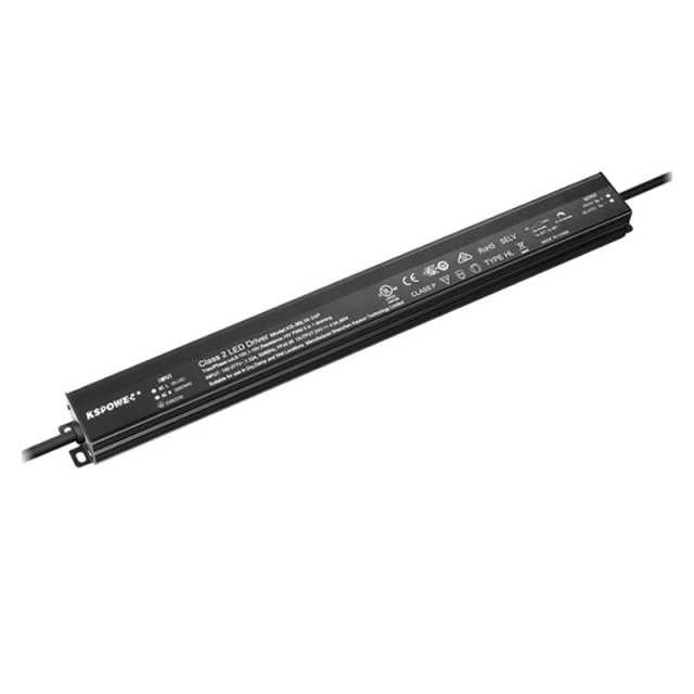 Triac Phase-cut Dimmable 12V 96W dimmable led driver IP65 Class P UL/cUL listed with junction Box