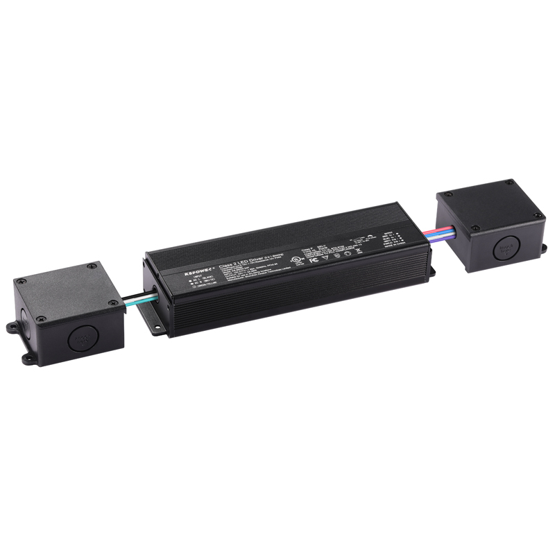 Triac Phase-cut Dimmable 24V 40W dimmable led driver IP65 Class 2 UL/cUL listed with junction Box