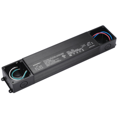 Class 2 UL8750 24V 100W 0-10V 1-10V PWM Resistance Dimmable LED driver 4 in 1 dimming with junction Box